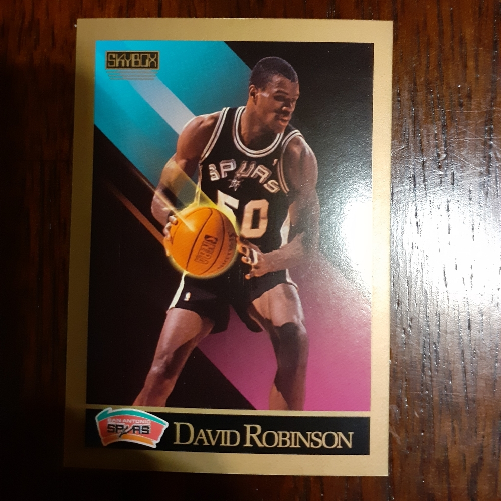 Robinsons 1990 San Antonio Spurs card